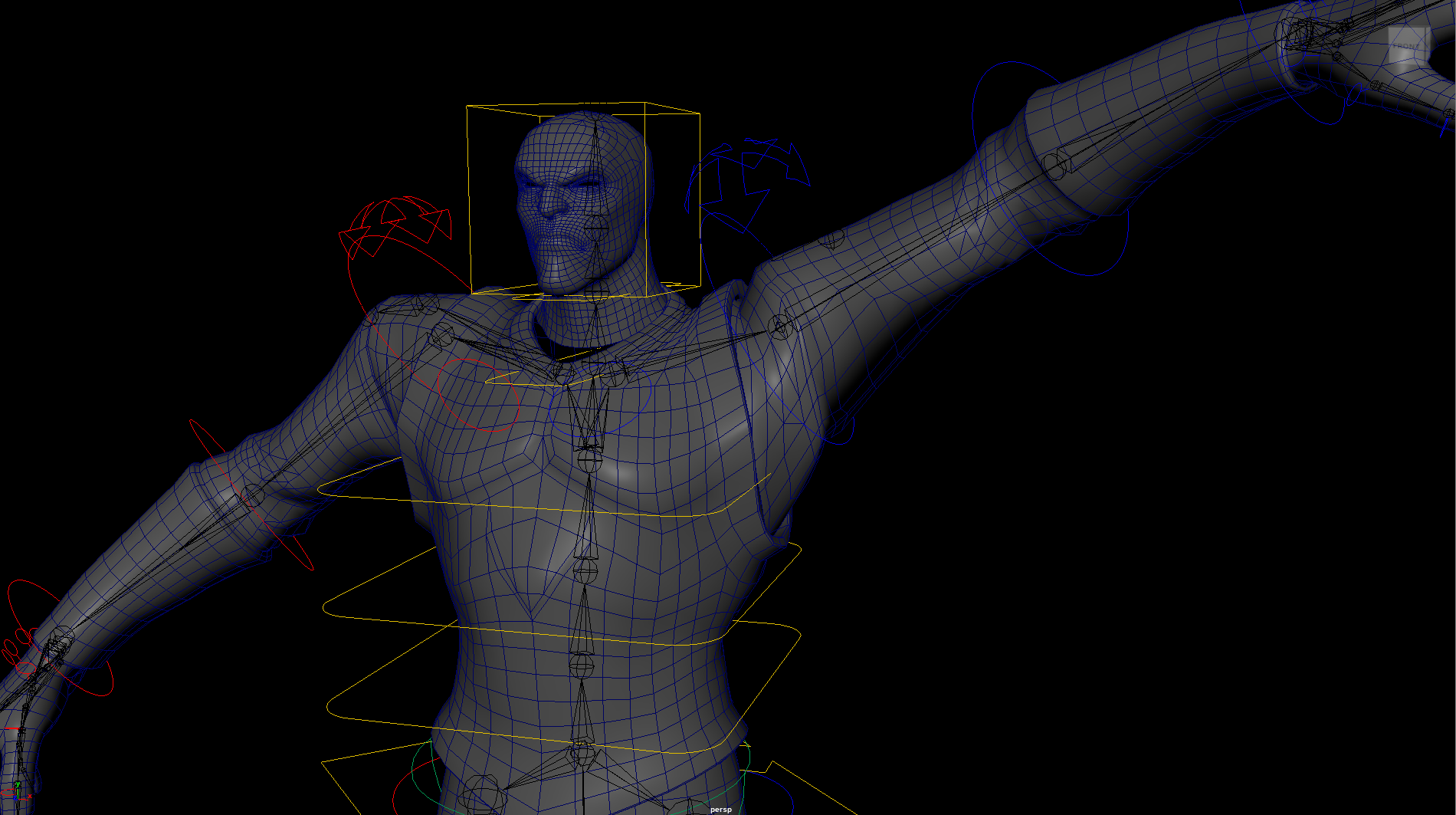 Geralt of Rivia RIG skinning last pass